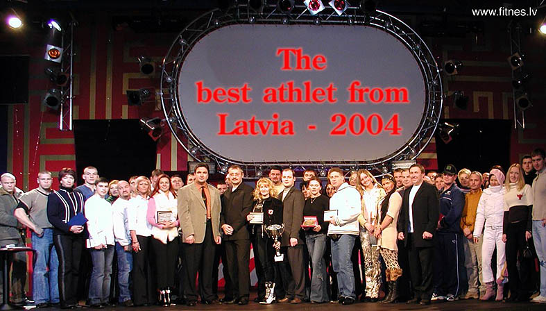 Awarding Ceremony - Best Athlete of Latvia